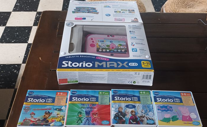 Storio max rose +4jeux - photo numéro 2
