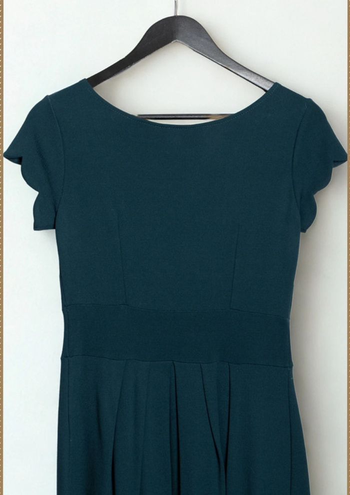 Robe bleu canard Anne Élisabeth – Taille 36 - photo numéro 8