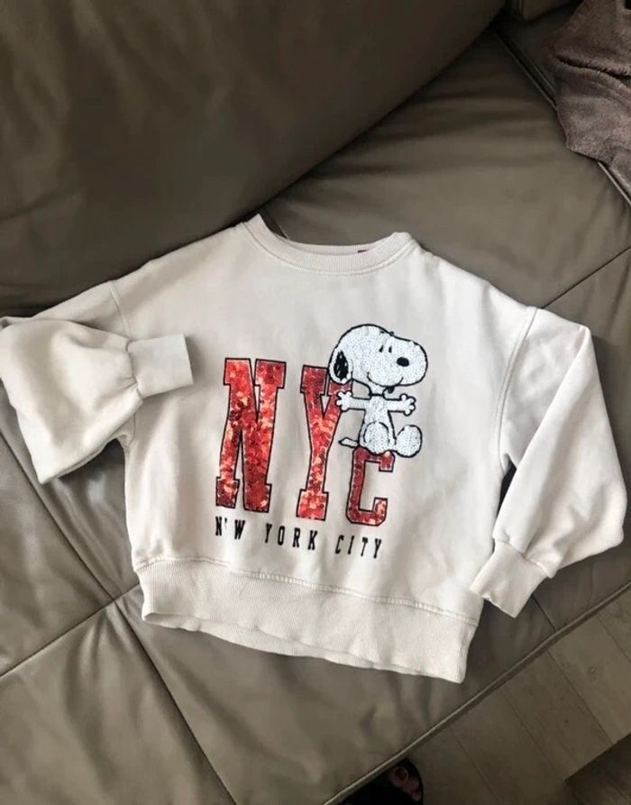 Pull beige fille Zara - photo numéro 5