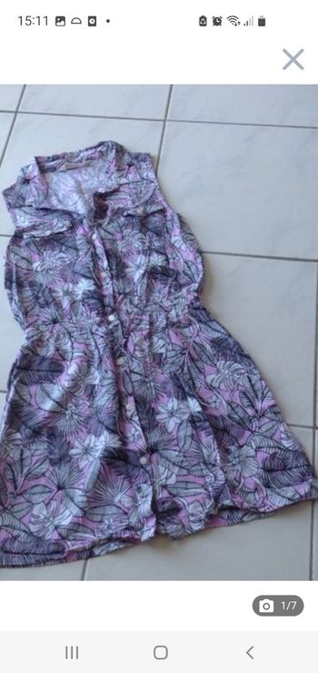 Robe fluide légère sans manches 10-11 ans H&M