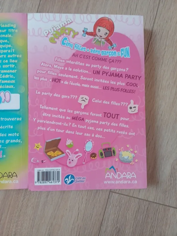 Livre fille - photo numéro 3