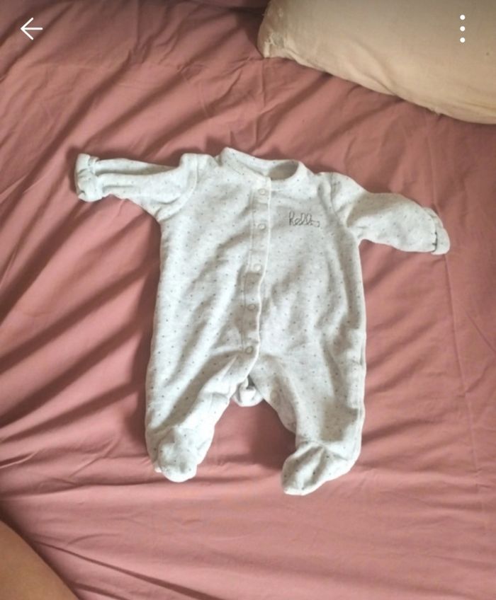 Pyjama bébé 0-1 mois - photo numéro 4