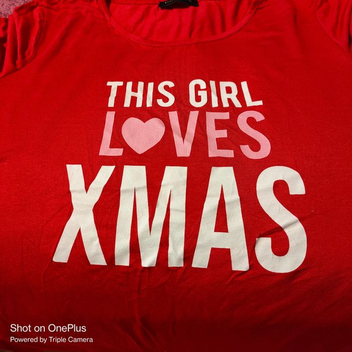 T-shirt de Noël Miss Glammy taille XL - photo numéro 2
