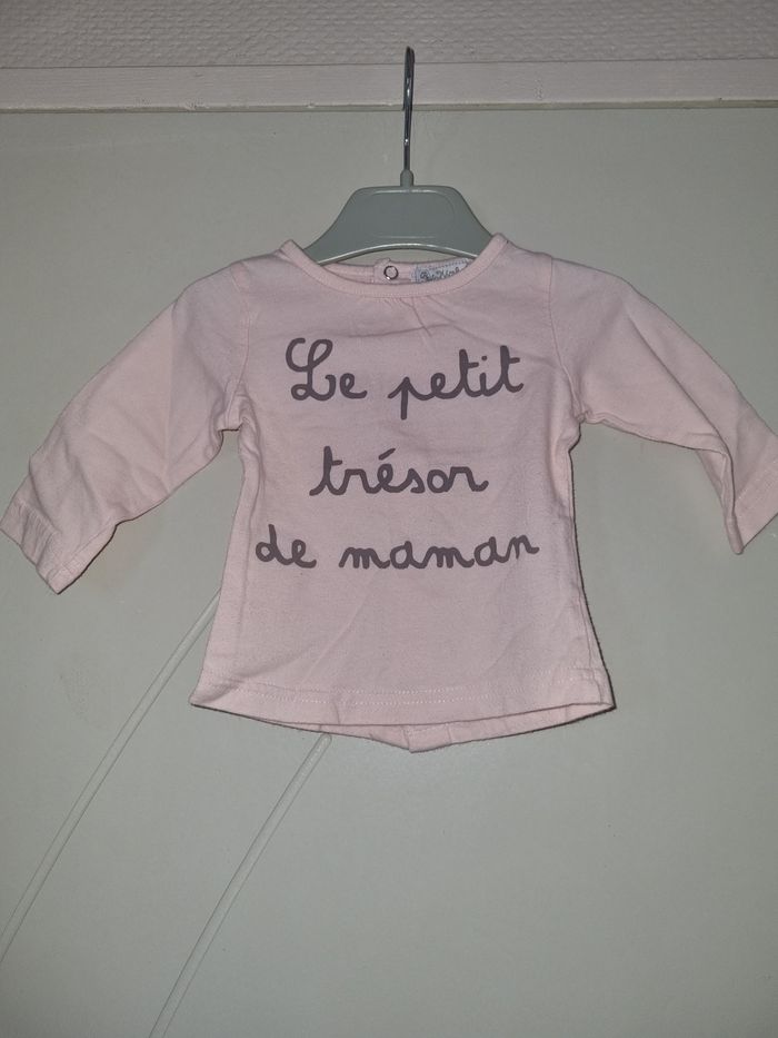 T-shirt manches longues 6 mois La Halle