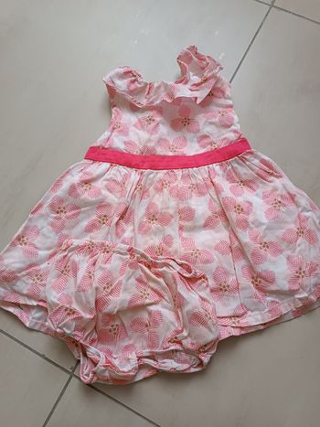 Robe manches courtes +culotte