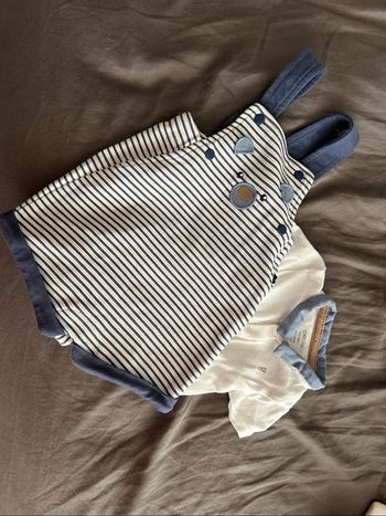 Salopette et body manches courtes