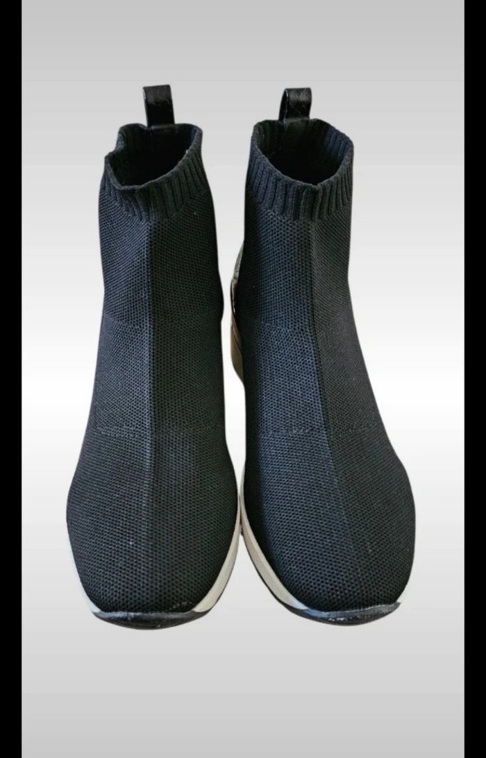 Baskets chaussettes noires - photo numéro 3