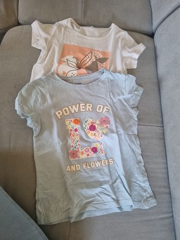 2 Tee-shirt manche courte 