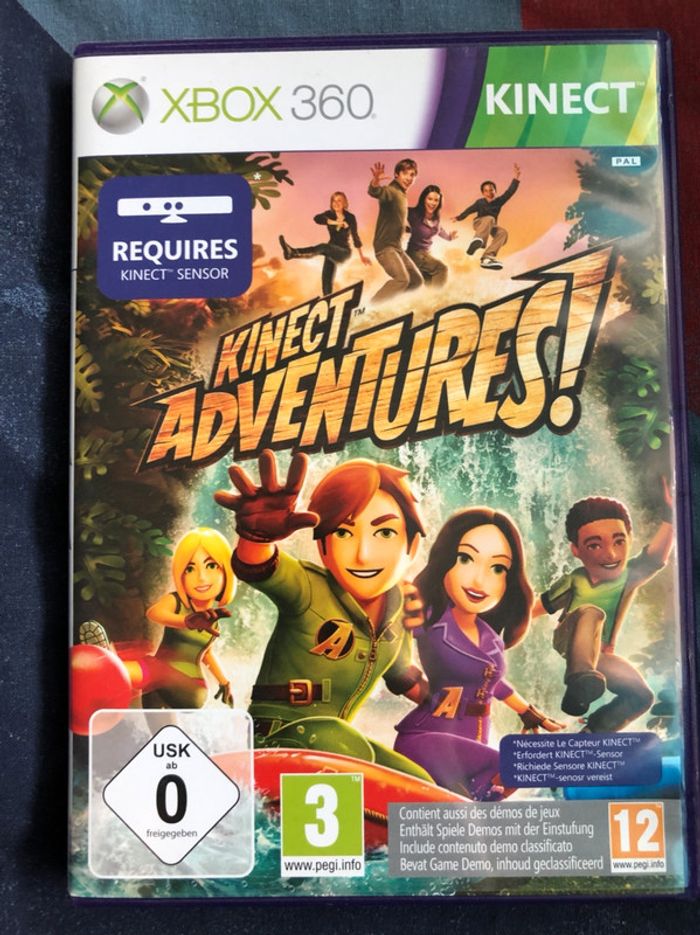 Jeu Xbox kinect adventures