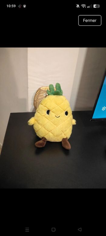 Peluche ananas 