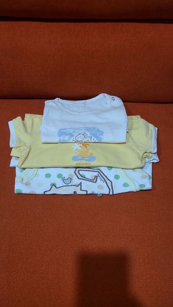 Lot de barboteuse combishort 18 mois mixte