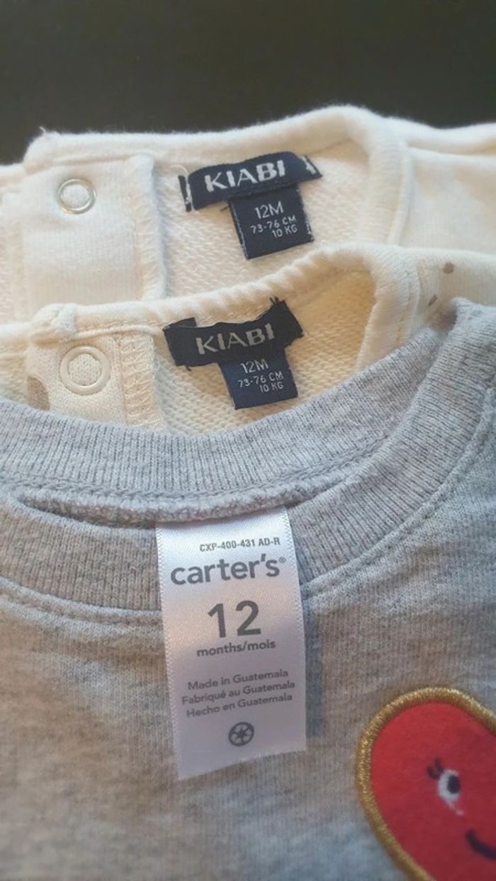Lot de 3 pulls 12 mois - photo numéro 8