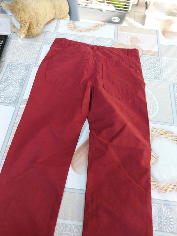 Pantalon garçon 9 ans vert baudet très bon état - photo numéro 3