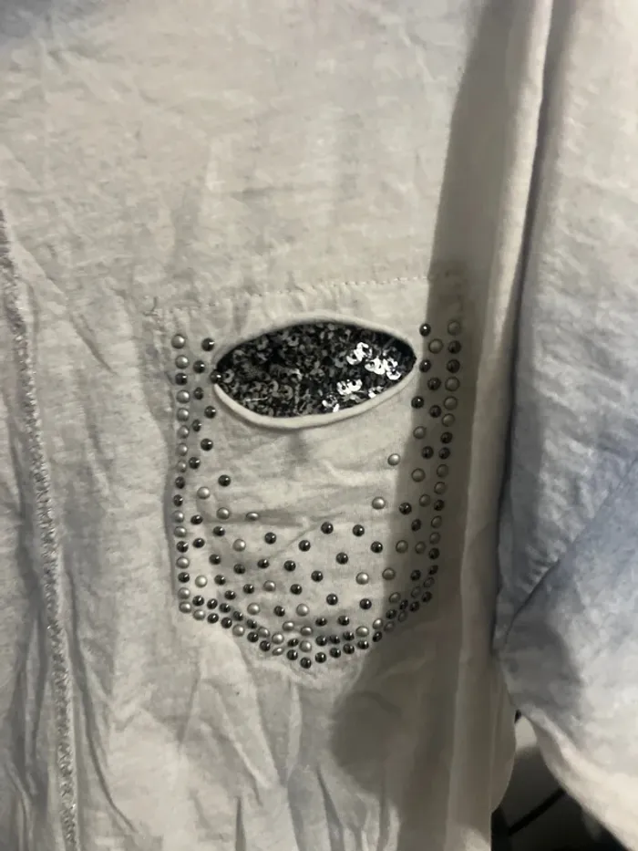 T-shirt en coton taille unique - photo numéro 2