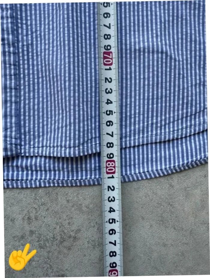 Chemise Ralph Lauren manche longue Taille XL bleu Homme Men CHE73 - photo numéro 6