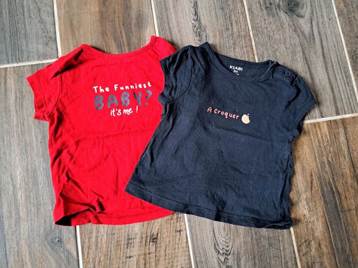 Lot de 2 tee-shirts kiabi
