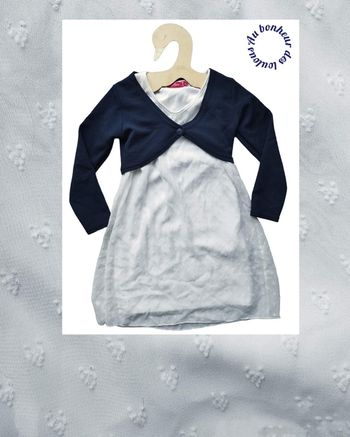6 ans ensemble robe sans manches et boléro