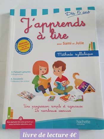 Livre "J'apprends à lire"