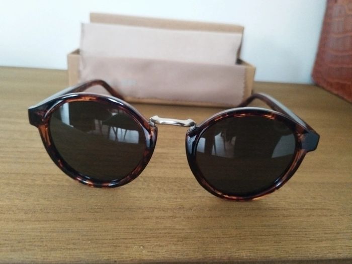 Paire de lunettes rondes écaille mixte neuve Meller - photo numéro 3