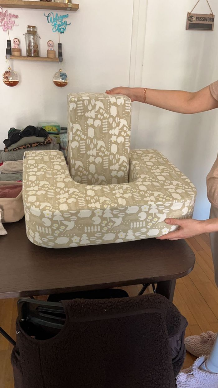 Coussin allaitement jumeaux