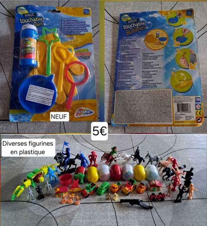 Lot figurines NEUVES pour garçon