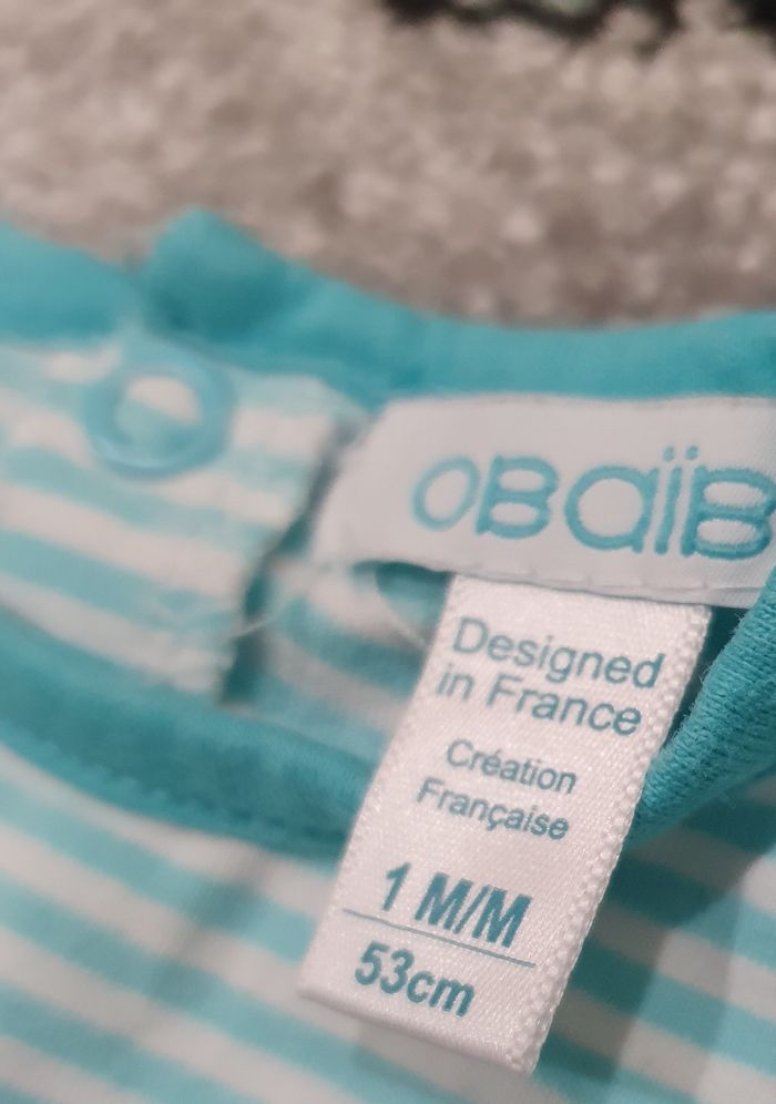 《 N'hesitez pas à faire un tour dans la boutique réduction sur lots 》 🙂👍
🐻 Pyjama Neuf jamais porté
🌸 Taille : 1 mois
🌸 Marque Obaïbi - photo numéro 3