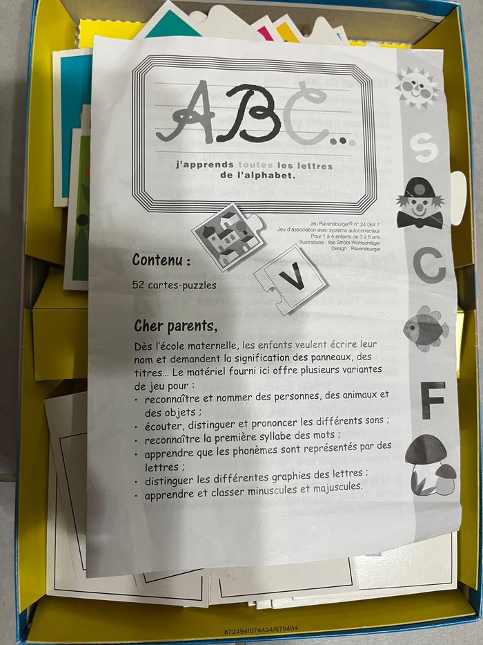 A B C j’apprends toutes les lettres de l’alphabet - photo numéro 9
