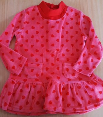 Robe manches longues 18-24 mois