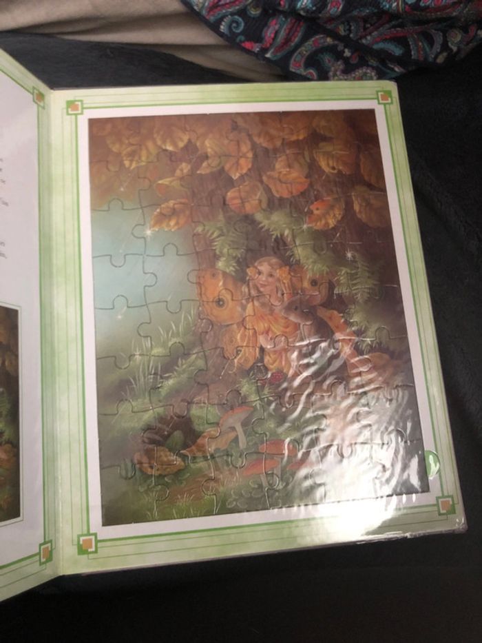 Livre puzzles au pays des fées - photo numéro 8