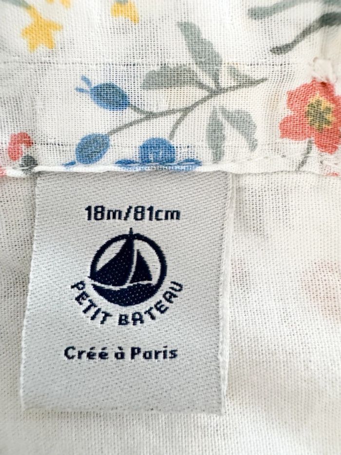 Combinaison légère sans manches Petit Bateau Taille 18 mois - photo numéro 4