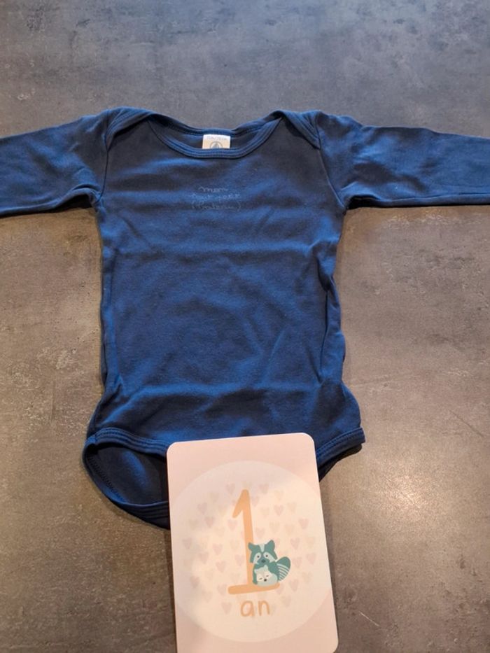 Bodie bleu 12mois