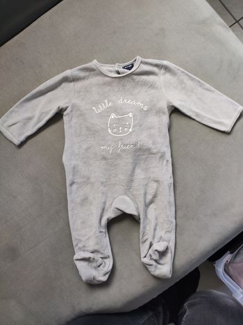 Dors bien gris kiabi 6 mois