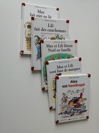 lot livre max et lili