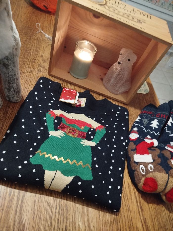 Pull de Noël mixte T.XXL - photo numéro 9