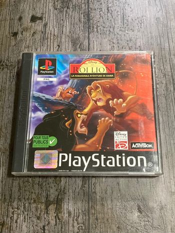 Le roi Lion Jeu PS1 complet VF Sony