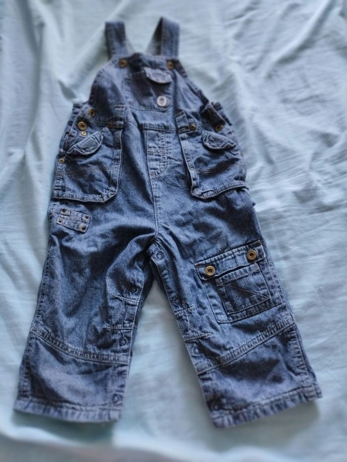 Salopette en jean Cadet Rousselle taille 18 mois