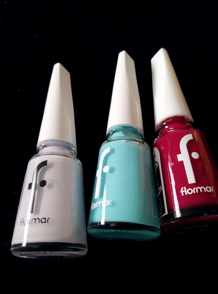 Lot de 3 vernis à ongles flormar