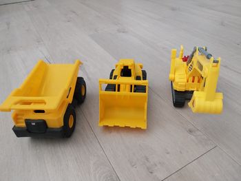 Lot de 3 engins de chantier 