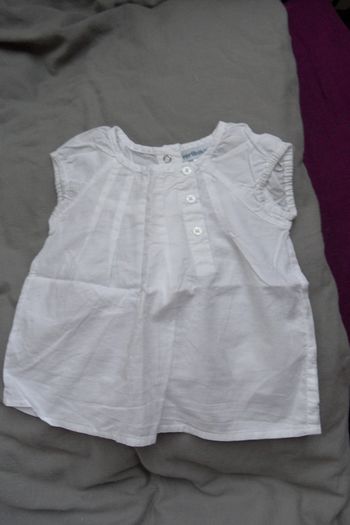 blouse tunique Fille Vertbaudet, 6 mois