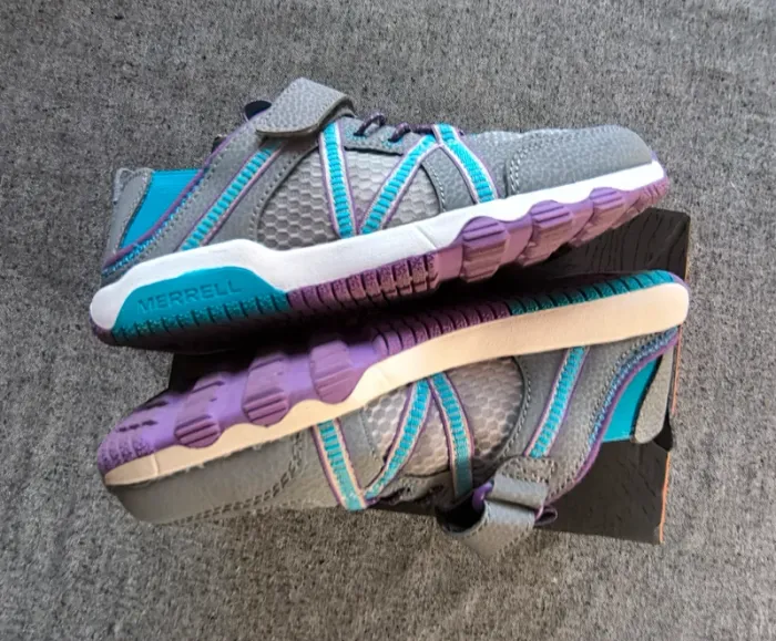 Baskets Merrell, barefoot, Comme neuve, Pointure 34 - photo numéro 3