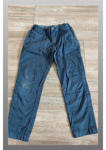 Pantalon bleu marine 4/5ans h&m