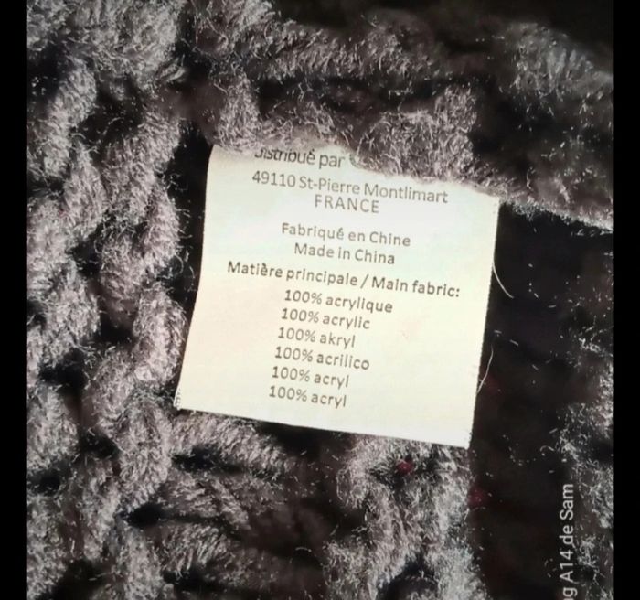 Gilet marron nothing else taille L - photo numéro 4