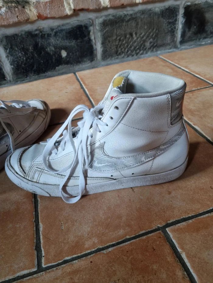 basket blazer nike blanche - photo numéro 10