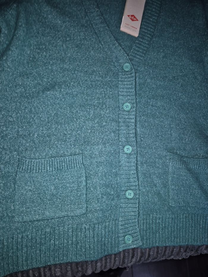 Cardigan vert - photo numéro 5