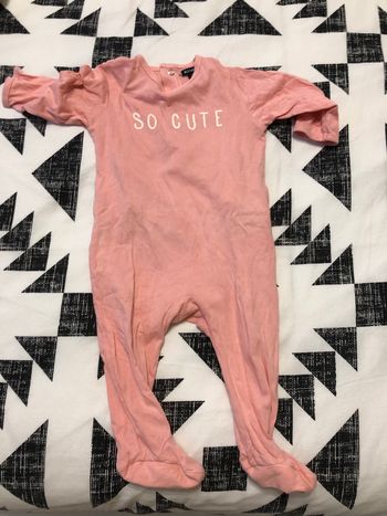 Pyjama rose so cute Kiabi 9 mois