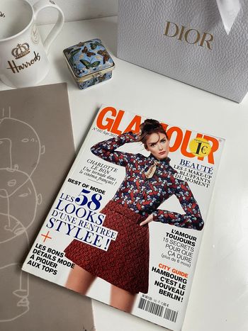 Glamour France magazine - charlotte Le Bon