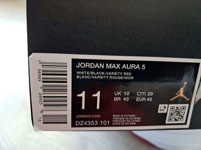 Basket Jordan Max aura 5 en 45 - photo numéro 8