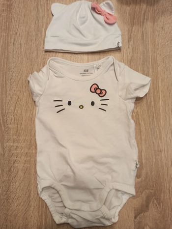 Ensemble body Hello Kitty 3 mois