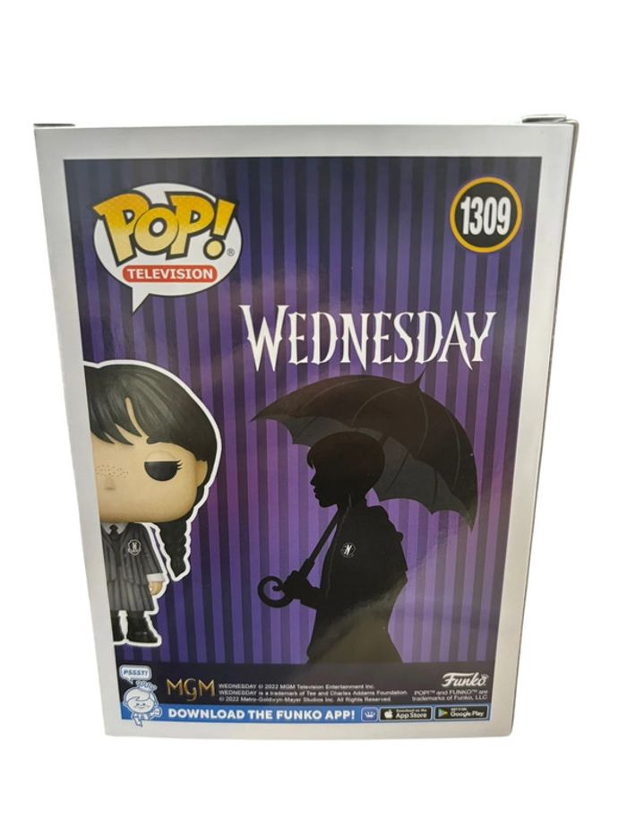 Figurine Funko Pop Wednesday / Mercredi Wednesday Addams 1309 neuf - photo numéro 2