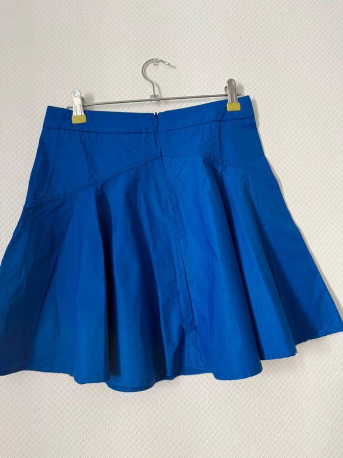 Jupe kookai en très bon état bleu électrique taille 36 - photo numéro 4